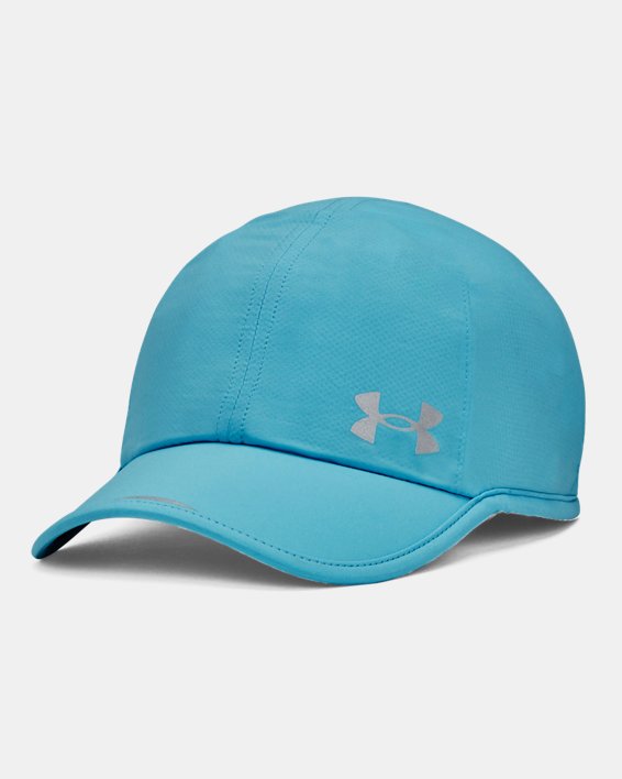 Women's UA Iso-Chill Launch Run Hat, Blue, pdpMainDesktop image number 0